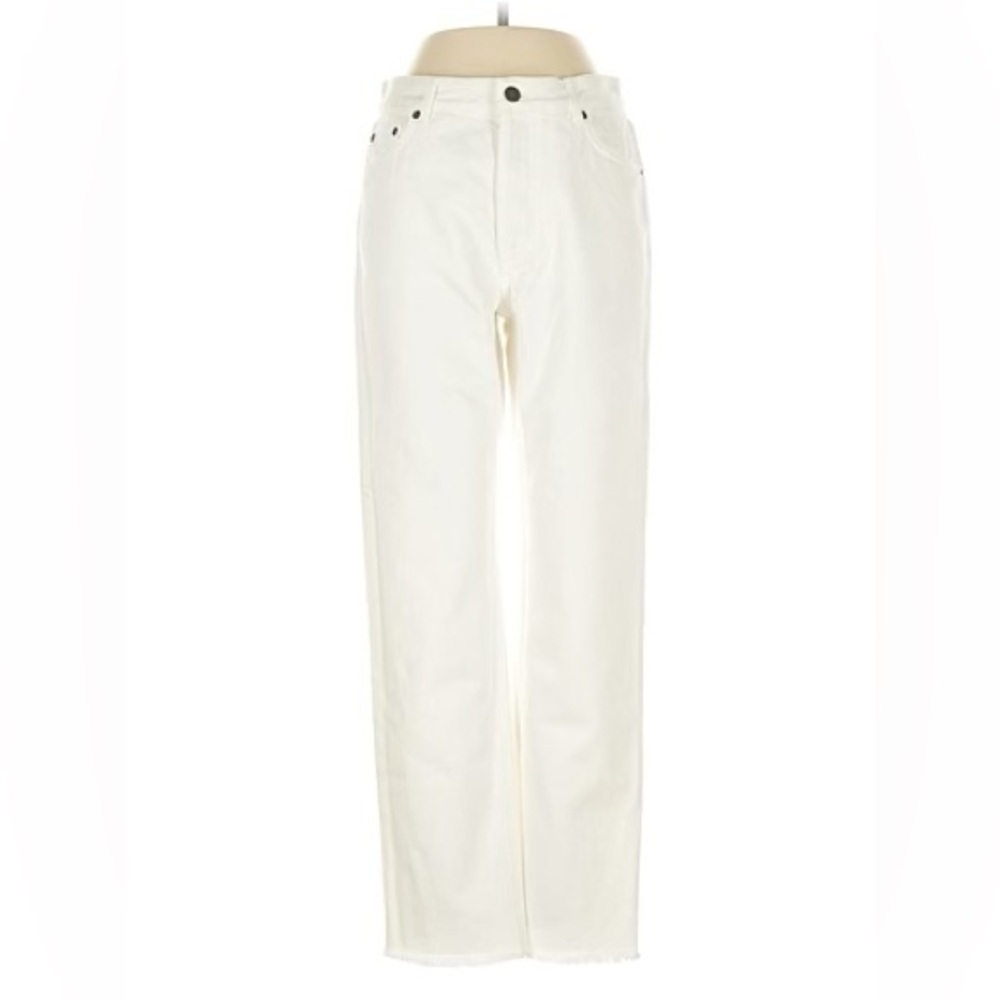 Celine Off-White Straight Leg Pants